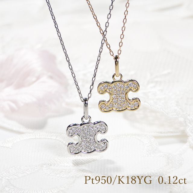 k18YG/WG/PG【0.30ct】一粒ダイヤモンド ネックレス | elisabeth